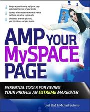 Cover of: Amp Your MySpace Page (How to Do Everything) by Eric Butow, Michael Bellomo