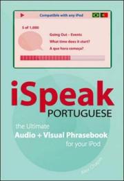 Cover of: iSpeak Portuguese  (MP3 CD + Guide) (Ispeak)