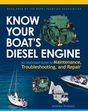 Cover of: Know Your Boat's Diesel Engine by Andrew Simpson