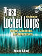 Cover of: Phase Locked Loops 6/e by Roland E. Best