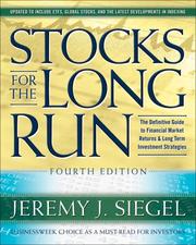 Cover of: Stocks for the Long Run by Jeremy J. Siegel