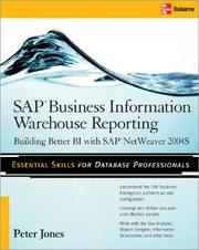Cover of: SAP® Business Information Warehouse Reporting: Building Better BI with SAP® BW 7.0