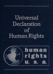 Universal Declaration of Human Rights by Human Rights U.S.A.