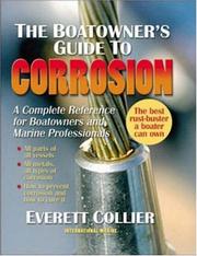 Cover of: The Boatowner's Guide to Corrosion by Everett Collier