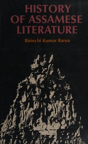 History of Assamese literature by Birinchi Kumar Barua