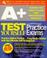 Cover of: A+ certification test yourself practice exams