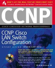 Cover of: CCNP Cisco Certified Network Professional by Syngress Media