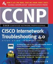 Cover of: Ccnp Cisco Internetwork Troubleshooting Study Guide 4.0 Study Guide, Exam 640-440 by Syngress Media