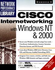 Cover of: Cisco Internetworking with Windows NT & 2000