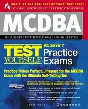 Cover of: MCDBA SQL Server 7 Certification Boxed Set by Syngress Media Inc