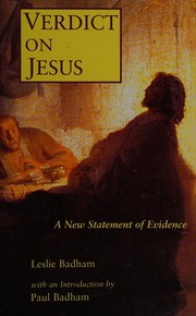 Verdict on Jesus by Leslie Badham