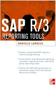 Cover of: SAP R/3 reporting tools