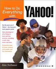 Cover of: How to do everything with Yahoo! by Alan R. Neibauer