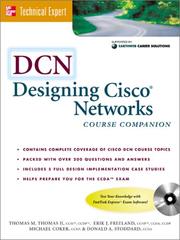 Cover of: DCN designing Cisco networks: [course companion]