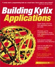 Cover of: Building Kylix applications