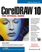 Cover of: CorelDRAW 10: the official guide