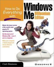 Cover of: How to Do Everything with Windows,  Millennium Edition | Curt Simmons