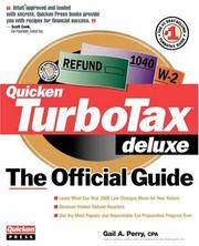 Cover of: TurboTax deluxe : the official guide for tax year 2000