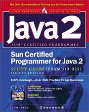 Cover of: Sun certified programmer for Java 2 study guide / Syngress Media, Inc.