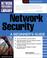 Cover of: Network security