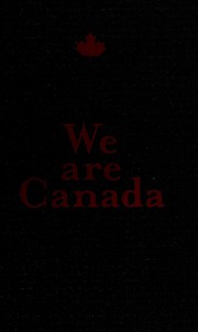 Cover of: We Are Canada