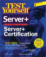 Cover of: Test Yourself Server+ Certification (Test Yourself)