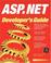 Cover of: ASP .NET Developer's Guide