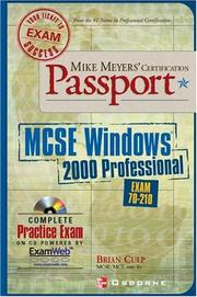 Cover of: Mike Meyers' MCSE for Windows (R) 2000 Professional Certification Passport