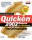Cover of: Quicken(r) 2002 Deluxe for Macintosh(r)