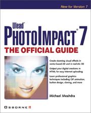 Cover of: PhotoImpact 7: the official guide