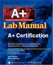 Cover of: A+ Certification press: lab manual