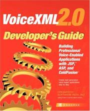 Cover of: VoiceXML 2.0 developer's guide by DreamTech Software India, Inc.