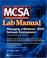 Cover of: MCSA Managing a Windows 2000 Network Environment Lab Manual, Student Edition