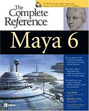 Cover of: Maya 6: The Complete Reference