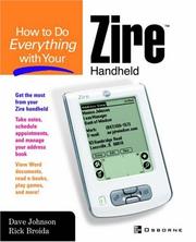 Cover of: How to do everything with your Zire handheld