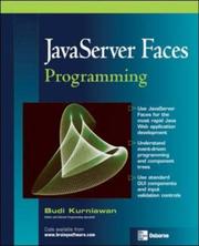 Cover of: JavaServer Faces programming