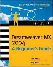 Cover of: Dreamweaver MX 2004 by Tom Muck, Thomas Muck, Ray West, Thomas Muck, Ray West