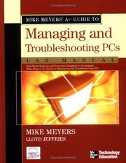 Cover of: Mike Meyers' A+ Guide to Managing and Troubleshooting PCs Lab Manual (M-H/Cindas Data Series on Material Properties)