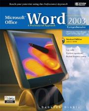 Cover of: Microsoft Office Word 2003 by Deborah Hinkle
