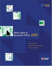 What's New in Microsoft Office 2003 (+Plus Series.)