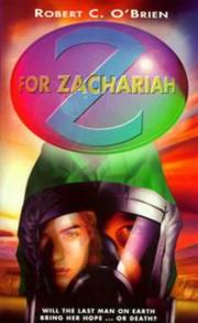 Cover of: For Zachariah by Robert C. O'Brien