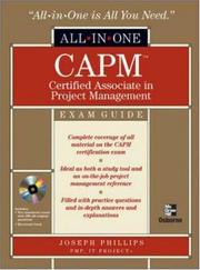 Cover of: CAPM(TM) Certified Associate in Project Management All-in-One Exam Guide (All-in-One)