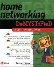Cover of: Home networking demystified
