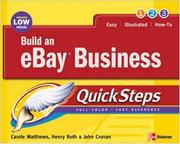 Cover of: Build an eBay Business QuickSteps (Quicksteps)