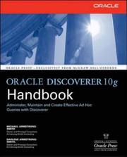 Cover of: Oracle Discoverer 10g Handbook (Oracle)