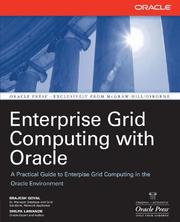 Cover of: Enterprise Grid Computing with Oracle (Osborne Oracle Press)