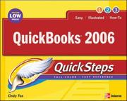 Cover of: QuickBooks 2006 QuickSteps (Quick Steps)