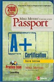 Cover of: Mike Meyers' A+ Certification Passport, Third Edition (Mike Meyers' Certification Passport) by Michael Meyers