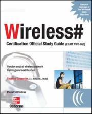 Cover of: Wireless# Certification Official Study Guide (Exam PW0-050) by Tom Carpenter, Planet3 Wireless