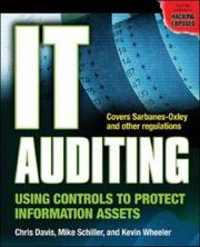 IT auditing by Chris Davis, Mike Schiller, Kevin Wheeler